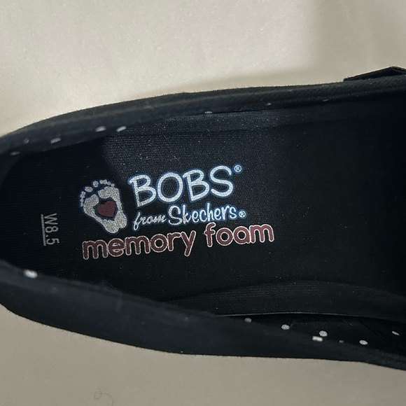 Bobs from sckechers size 8.5 canvas espadrille memory foam slip on - Picture 9 of 11